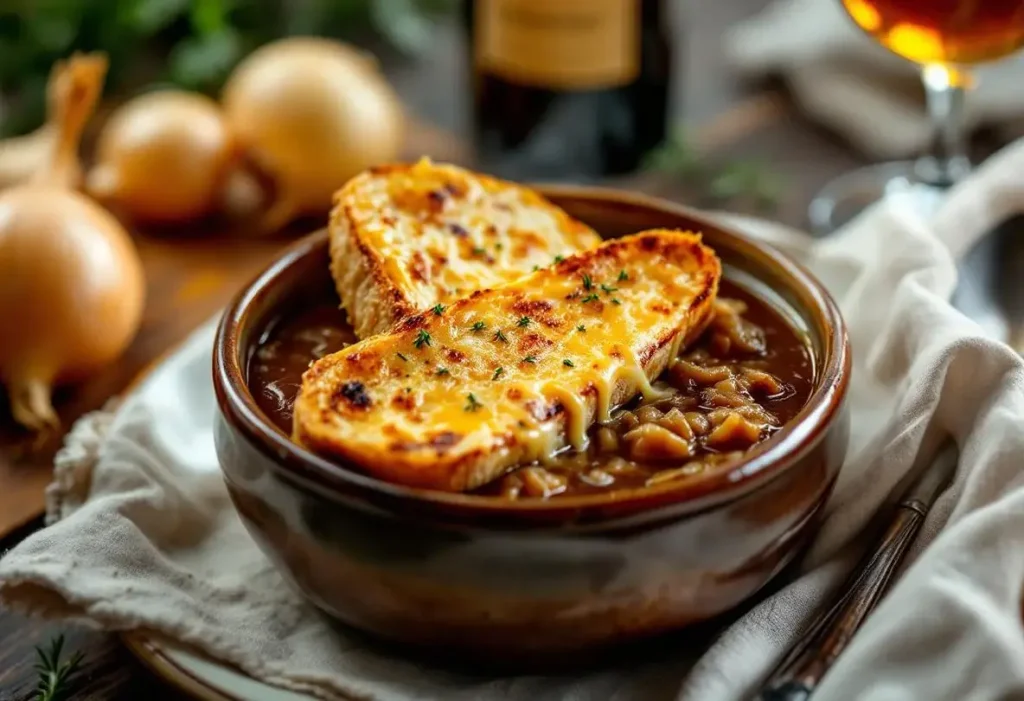 Aucune recette de soupe à l'oignon ne révèle cet ingrédient qui donne encore plus de goût