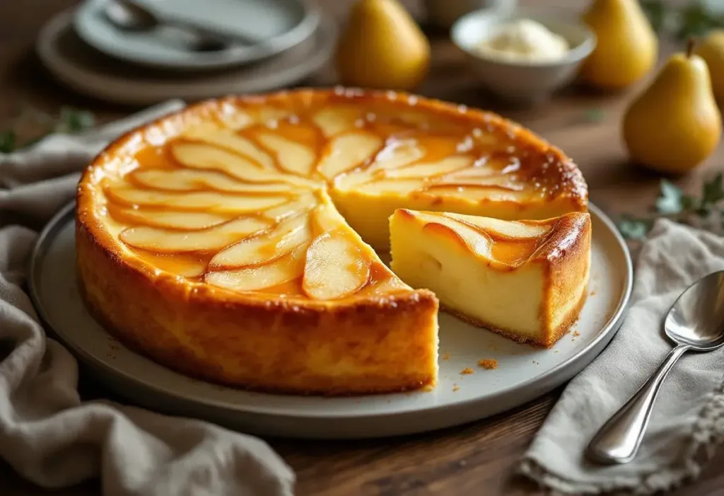 Fondant aux poires, cœur coulant et croûte dorée : le dessert élégant, tout en douceur à partager