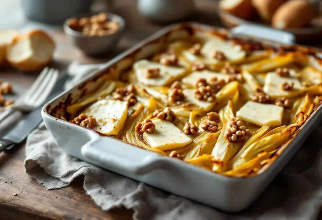 Nos recettes petit budget : réinventer la salade d’endives chaudes au chèvre et aux noix…